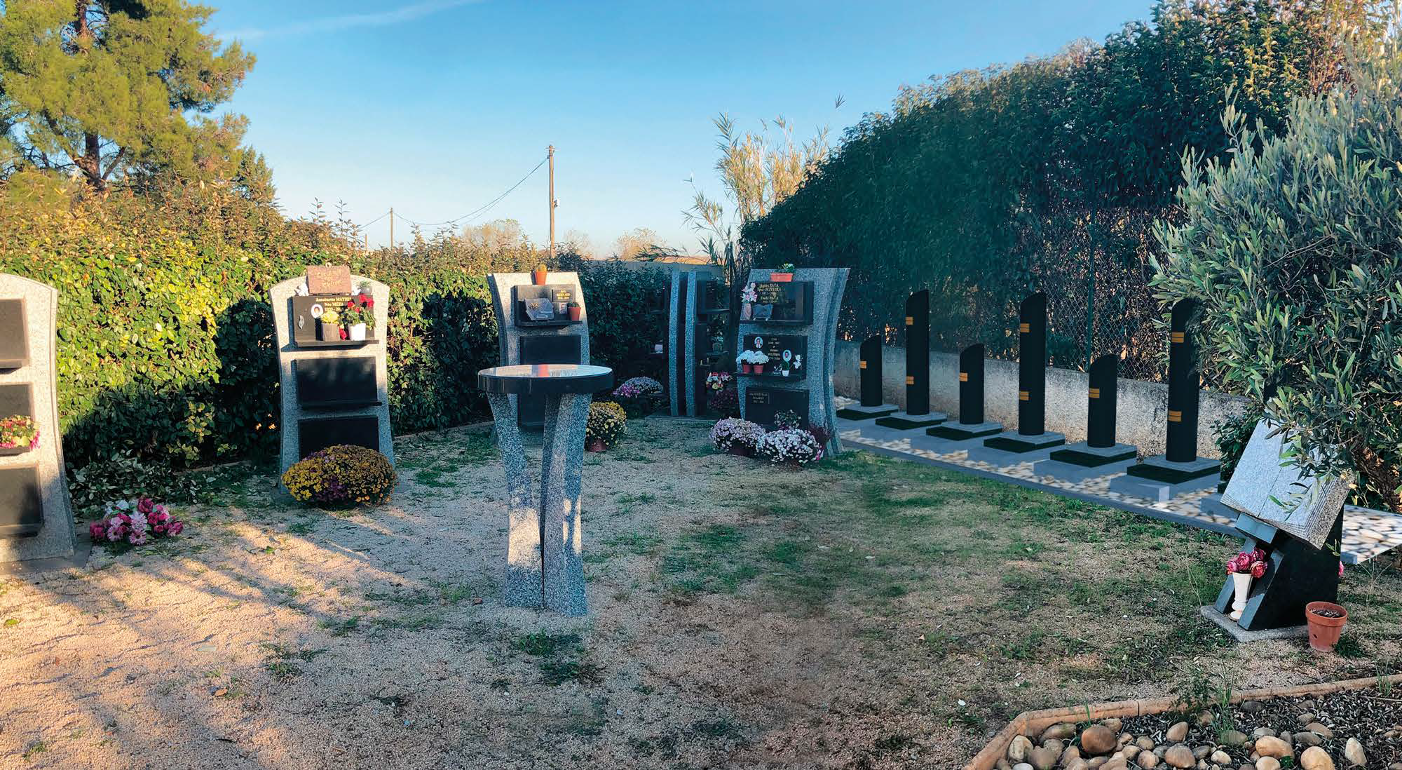 photo aménagement 3D cimetière de Saint-Pierre